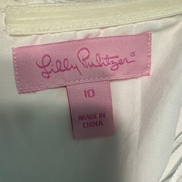 Lilly Pulitzer Strapless Dress in Pink and Orange - Picture 4 of 6